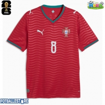 Portugal Bruno Fernandes #8 Hjemmedrakt VM 2026 Kortermet